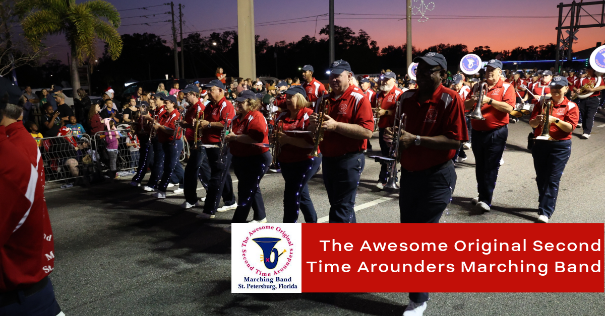 Second Time Arounders Marching Band St Petesrburg Florida